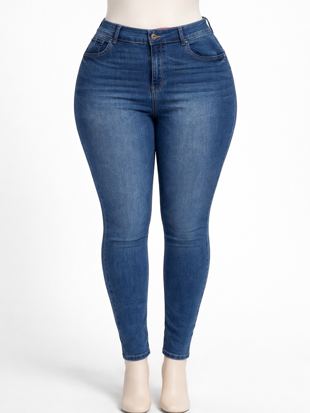 NWT Wax Jeans Butt I Love You Plus Size 18 Skinny Denim​Condition